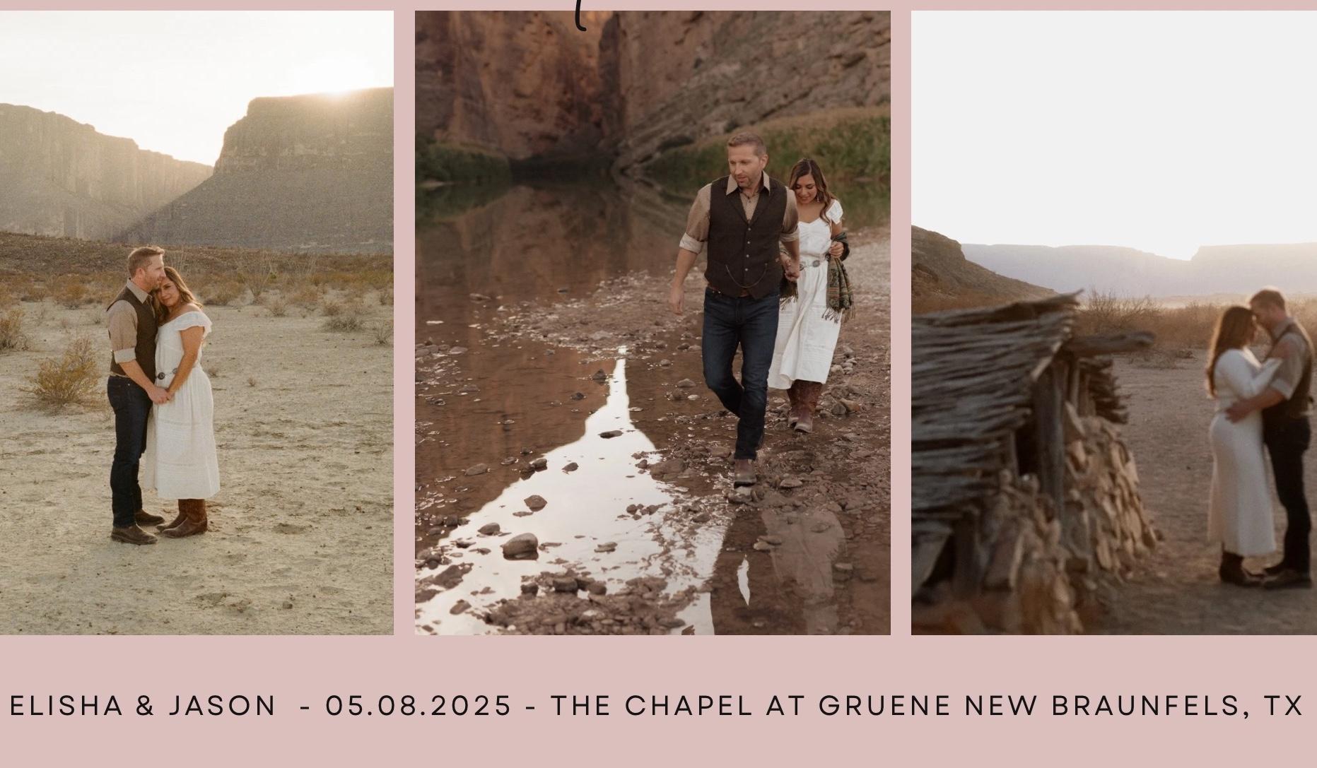 The Wedding Website of Elisha Alvarado and Jason Schindler