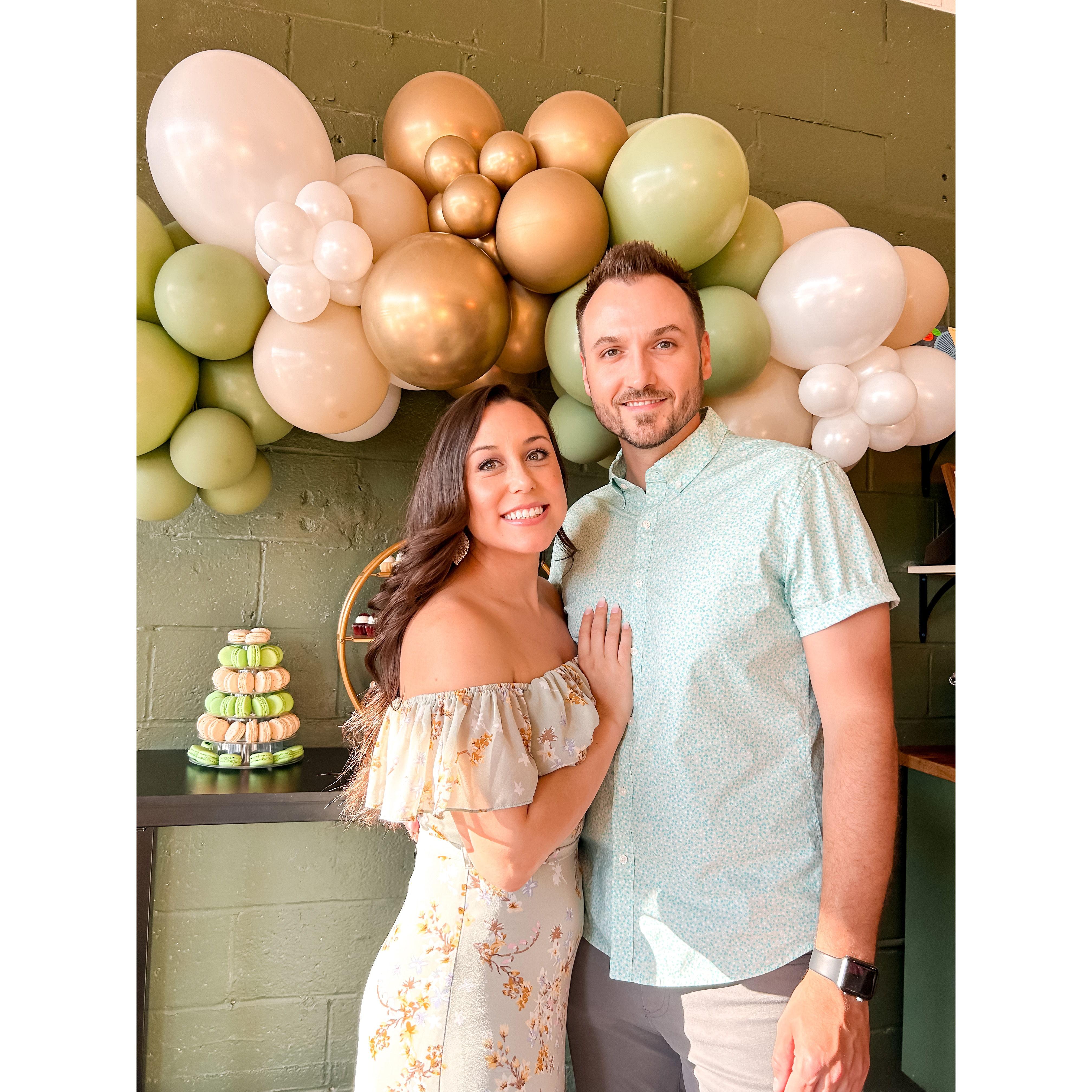 Celebrating our engagement!