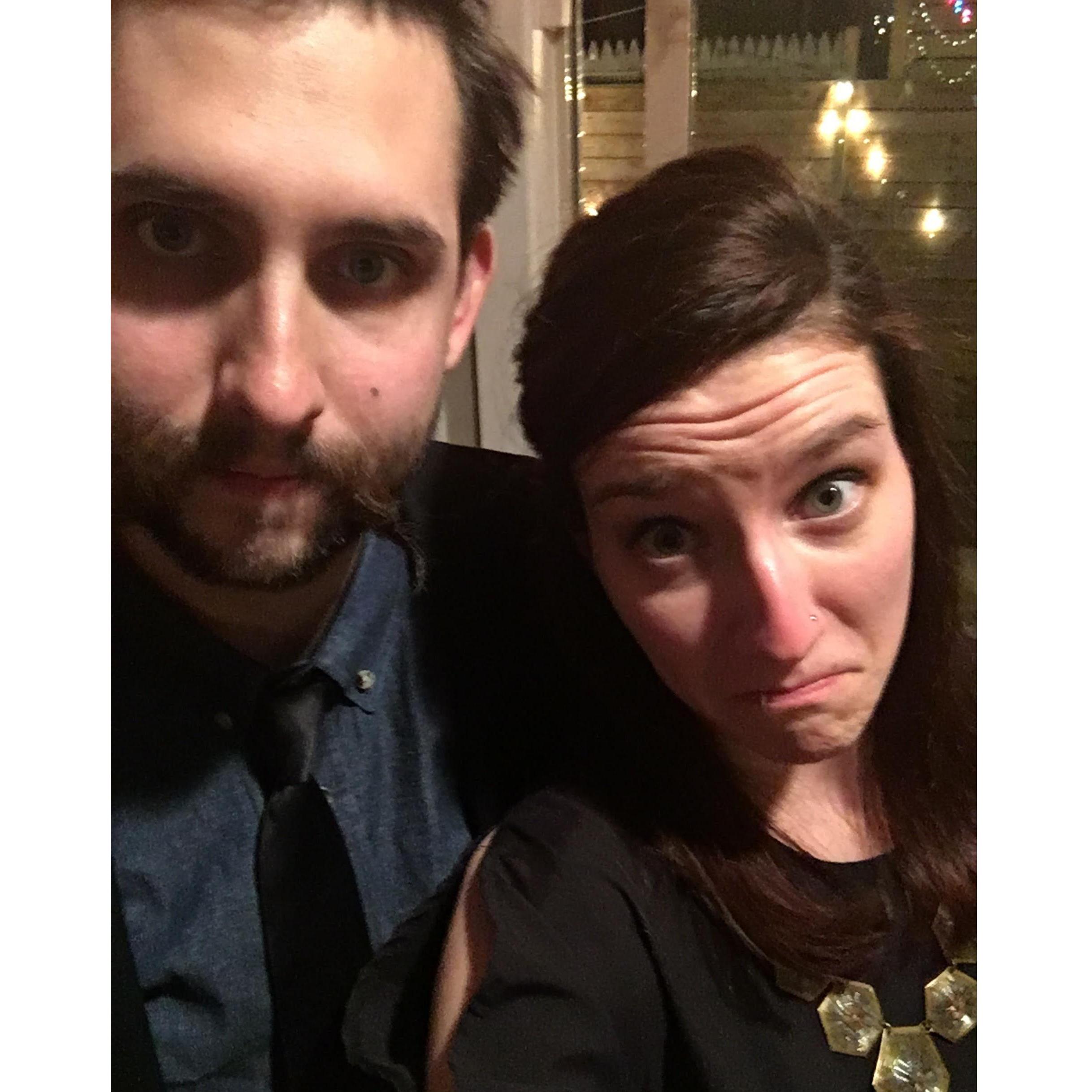 Our first New Year's together. Philly - Dec 2016