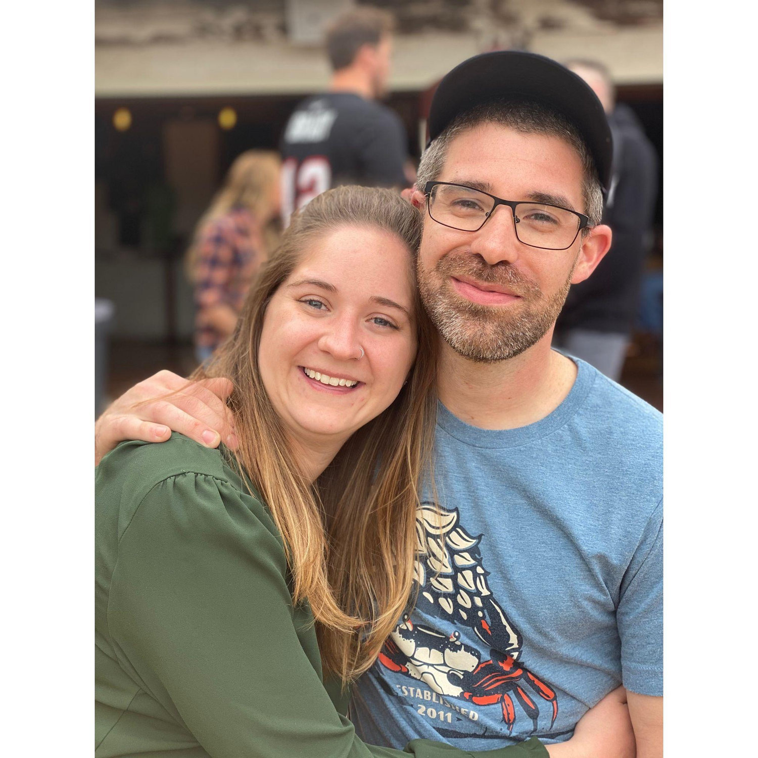 Our first picture together.