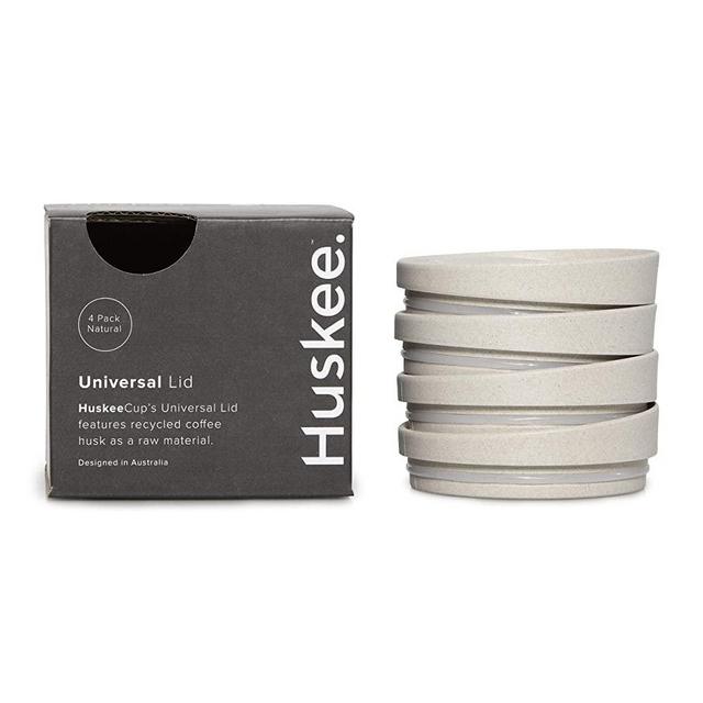 Huskee Cup Universal Lids (Natural 4 pack)