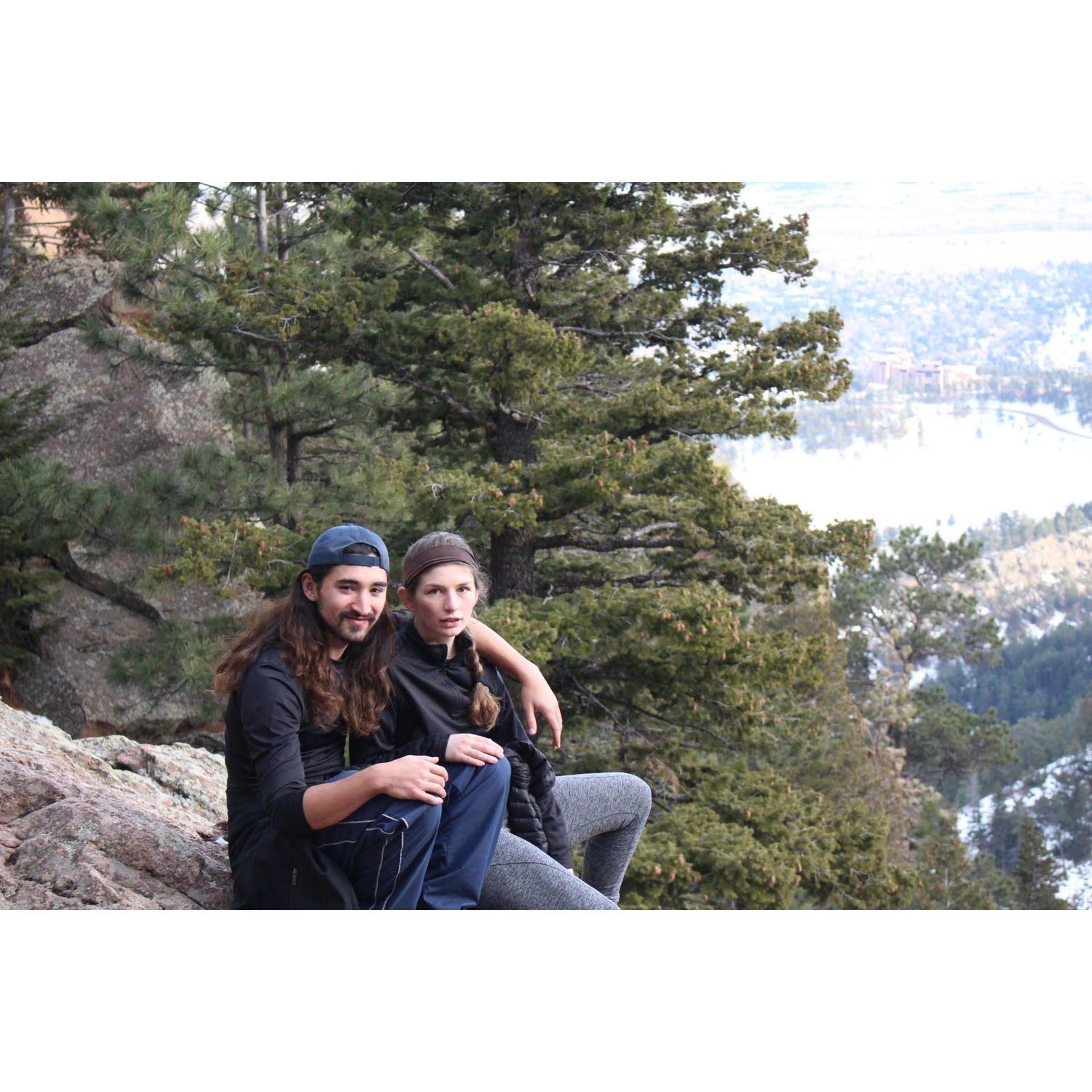 Being wild in Boulder, CO. Jan 2019