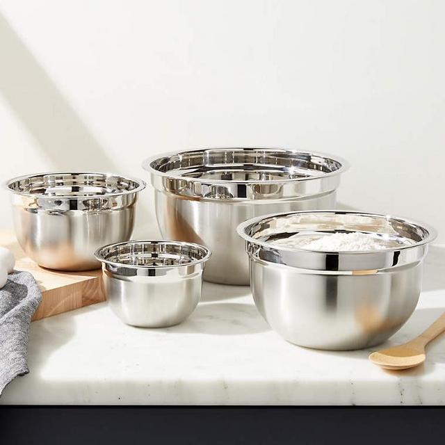 4-Piece Stainless Steel Bowls
