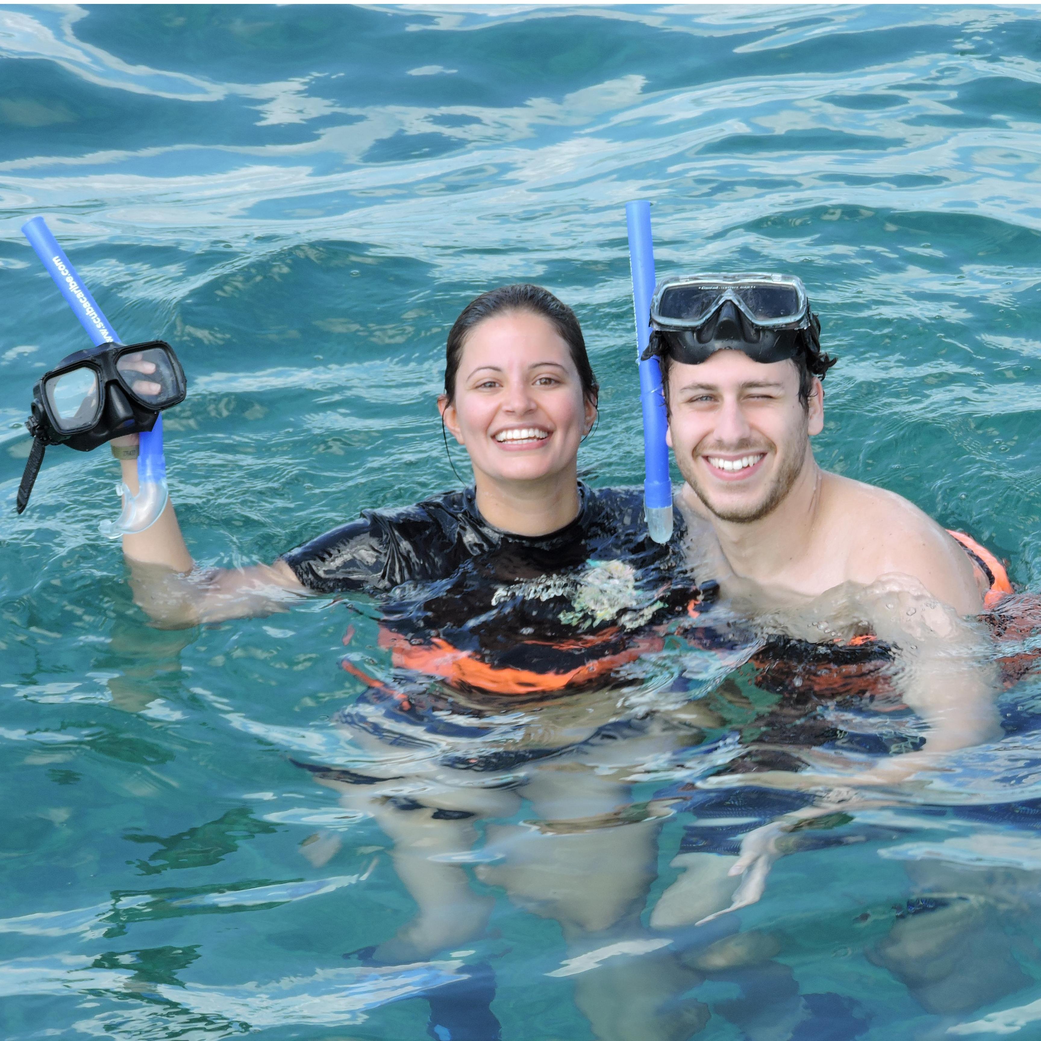Snorkeling in Cancun November 2016.