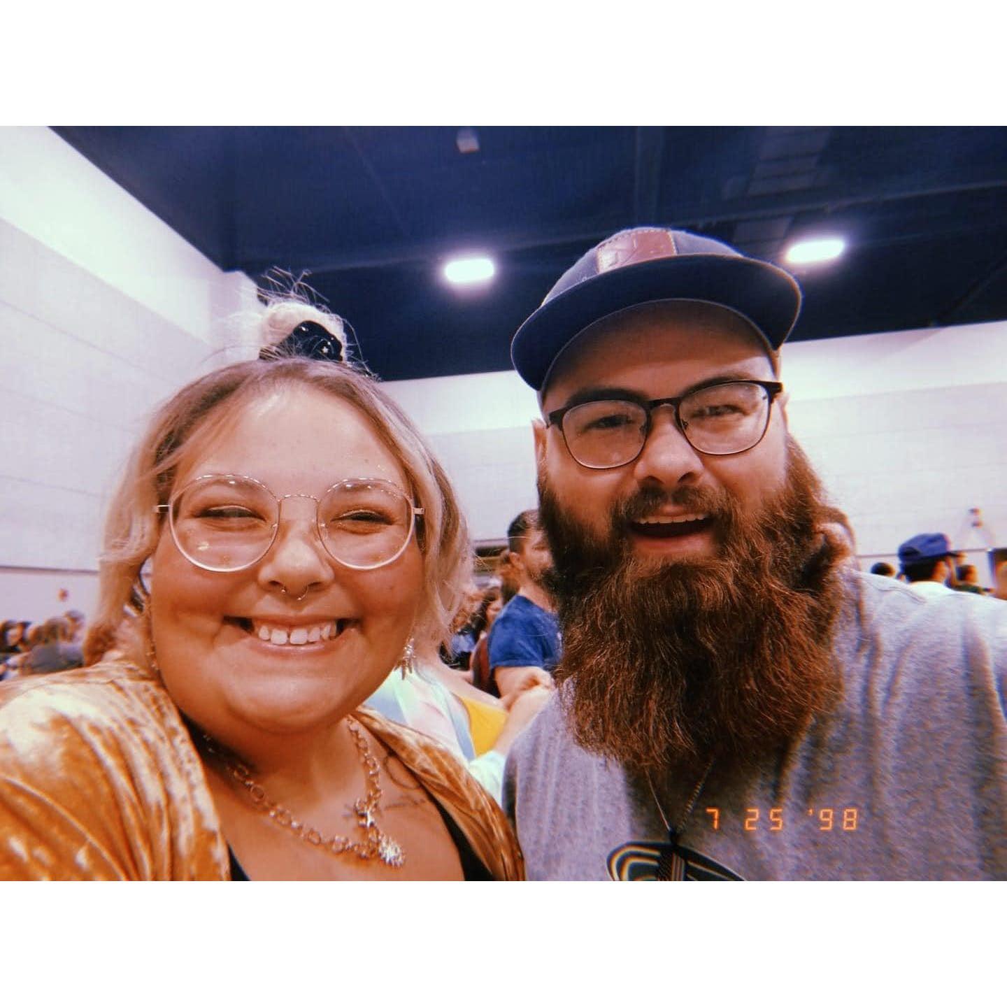 "I don't like your boy band" goes to Greta Van Fleet concert with me and loves it