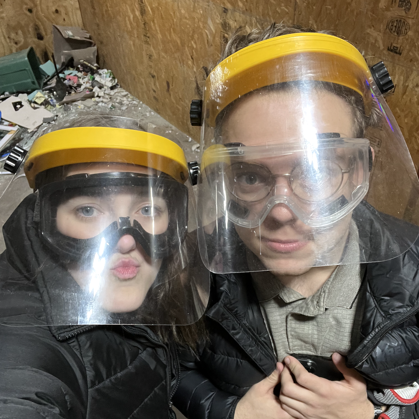 at the rage room