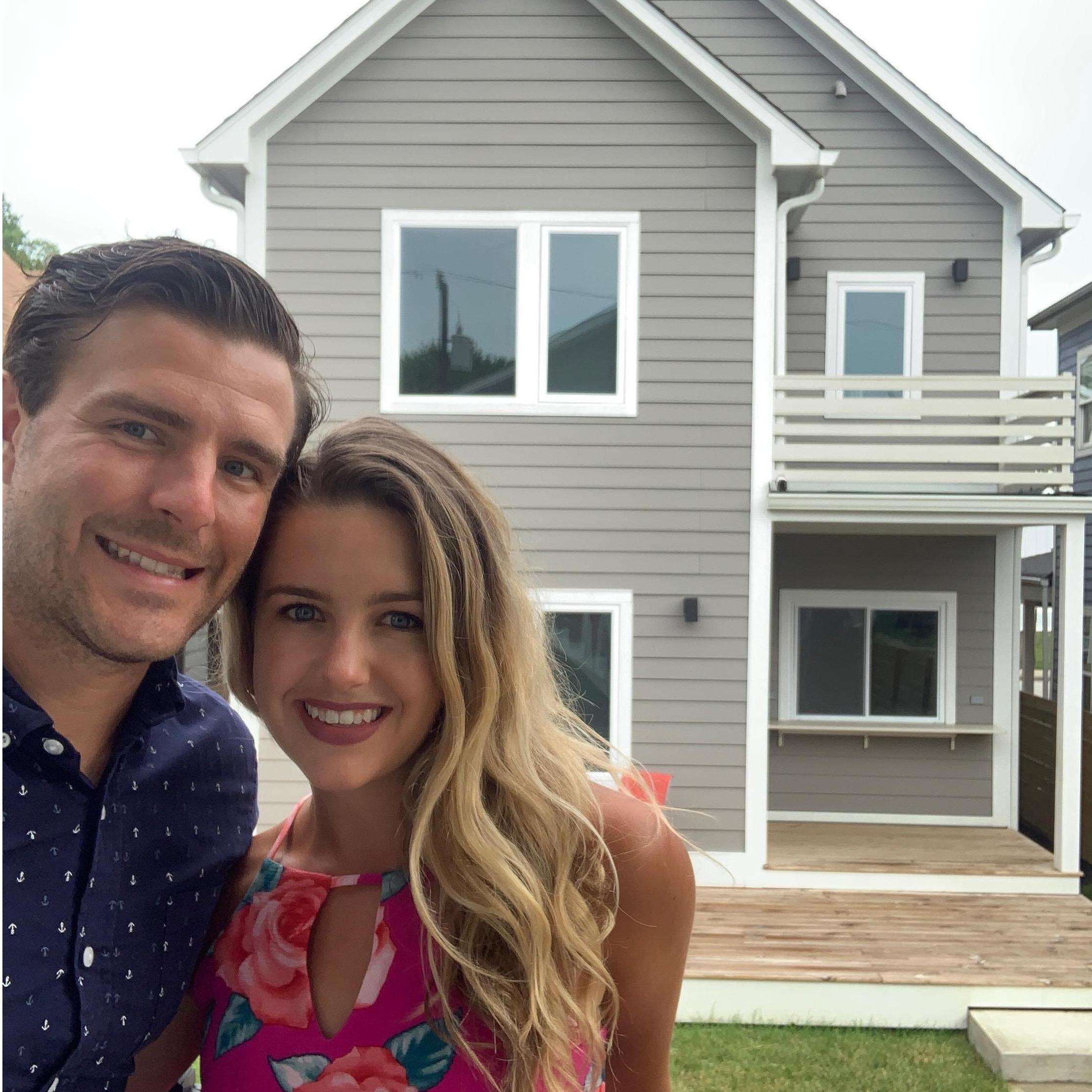 Our first house!