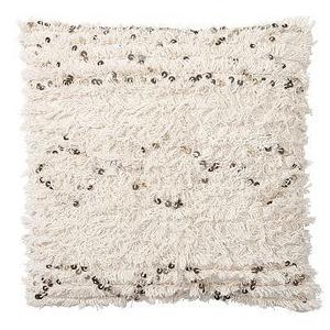 Moroccan Wedding Blanket Pillow Cover, 24" sq.