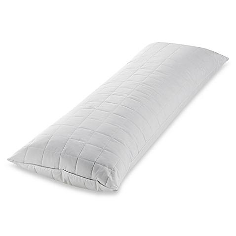 Wamsutta® Quilted Body Pillow in White