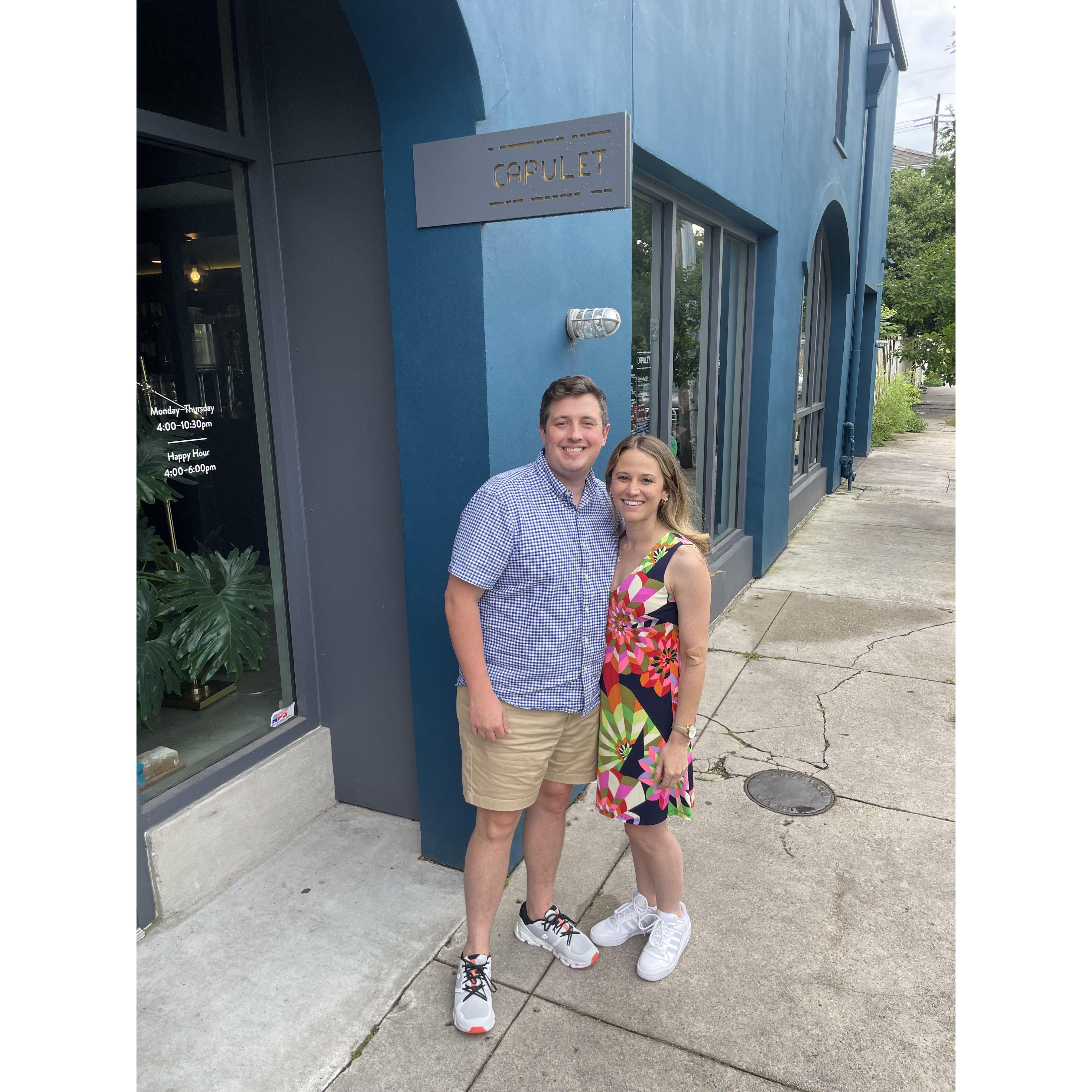 visiting our reception venue less than 4 months out