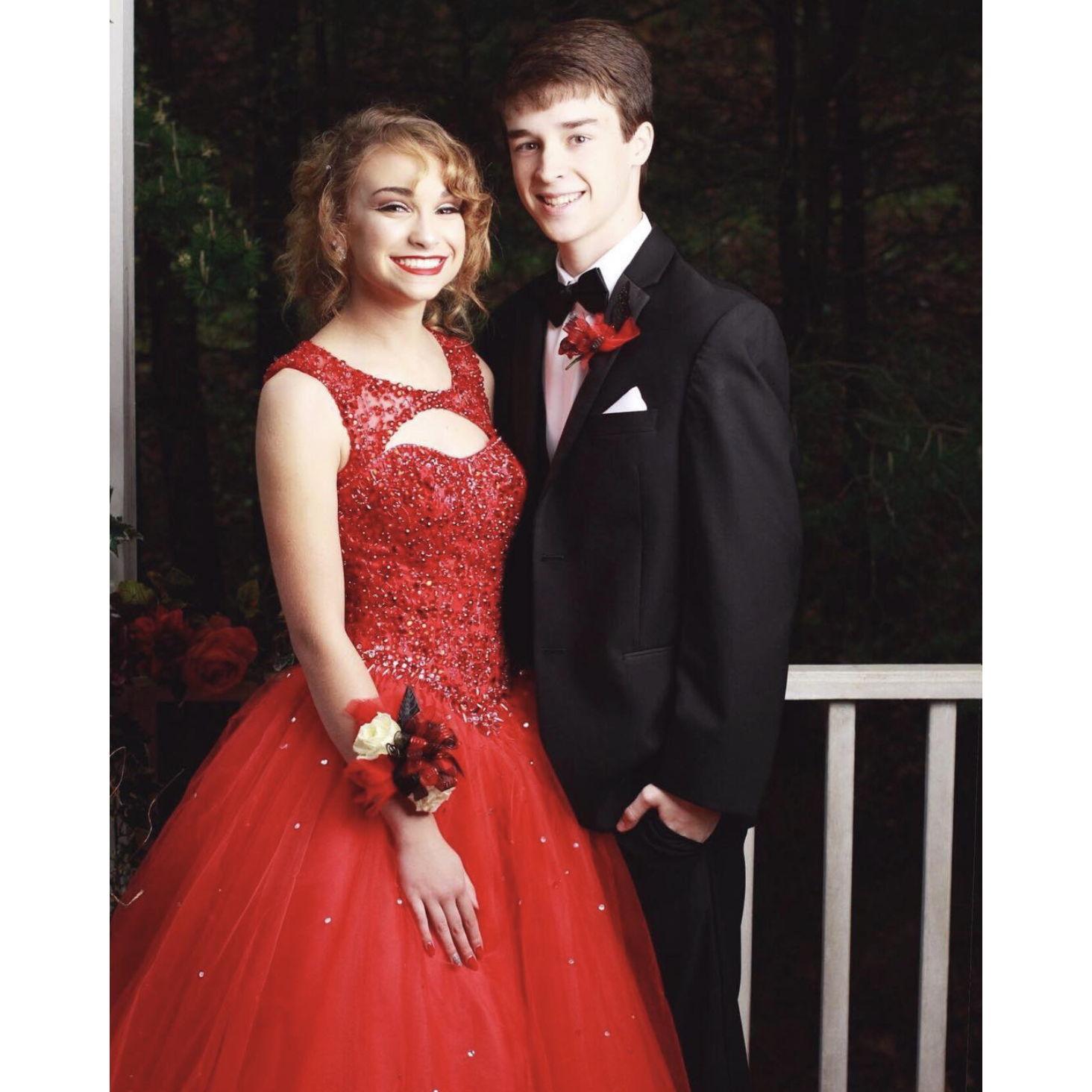 Our first prom together!