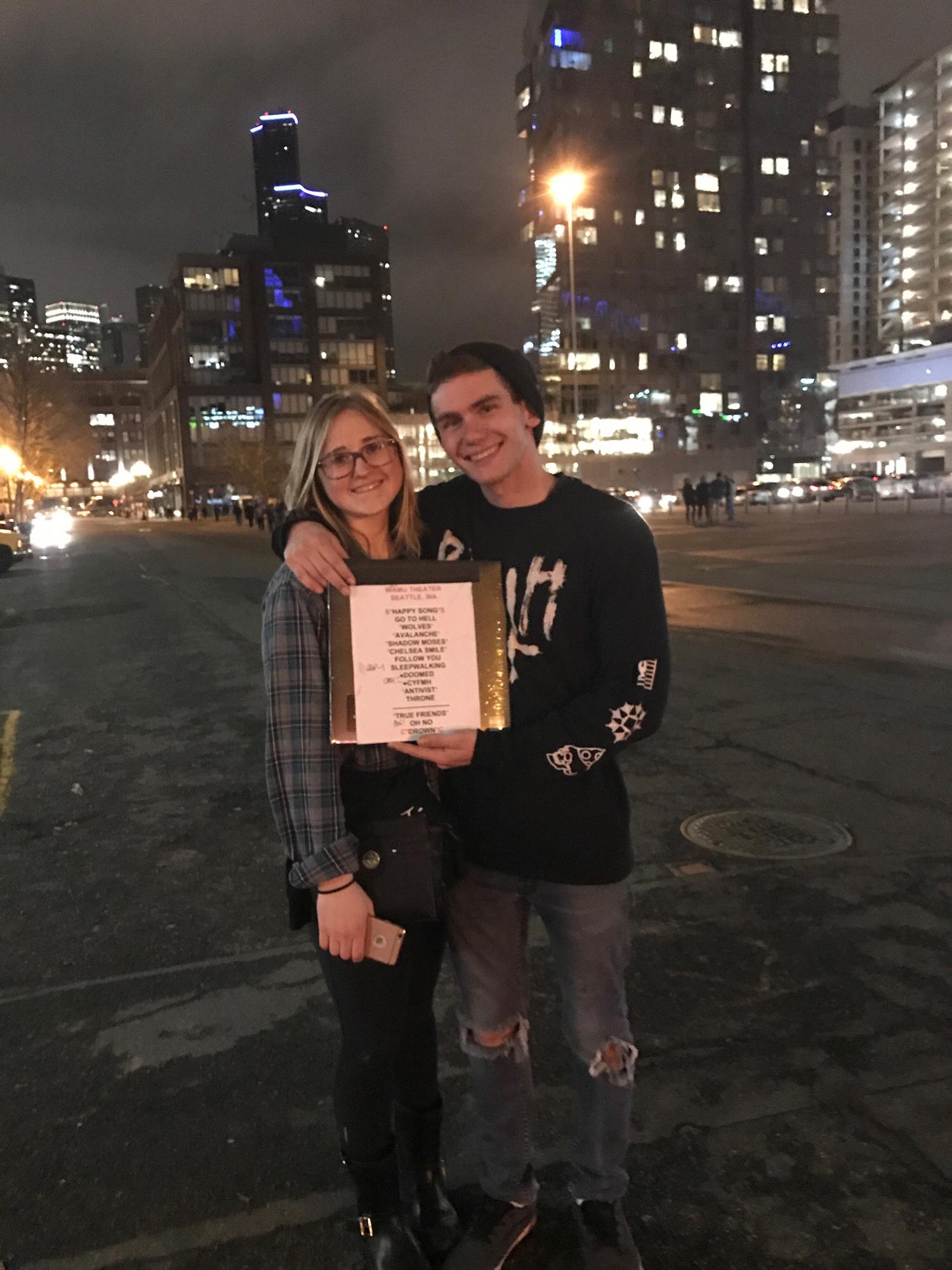 Yet another trip to Seattle (we love Seattle) for another concert (we love concerts)! We even snagged a set list from stage!