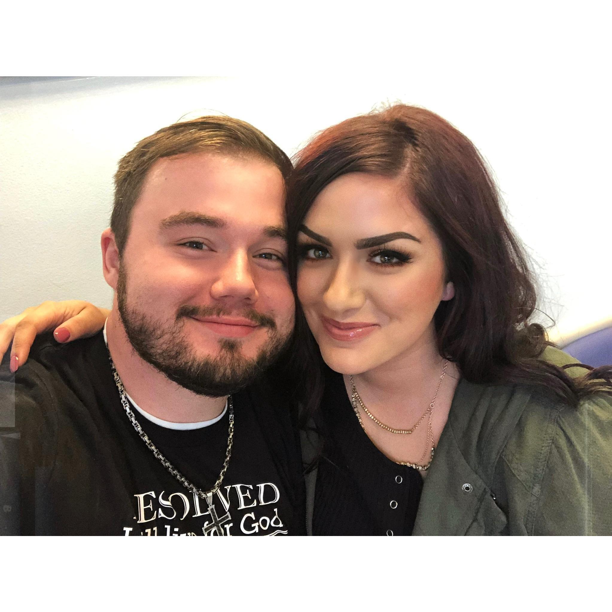 First time we met in person!