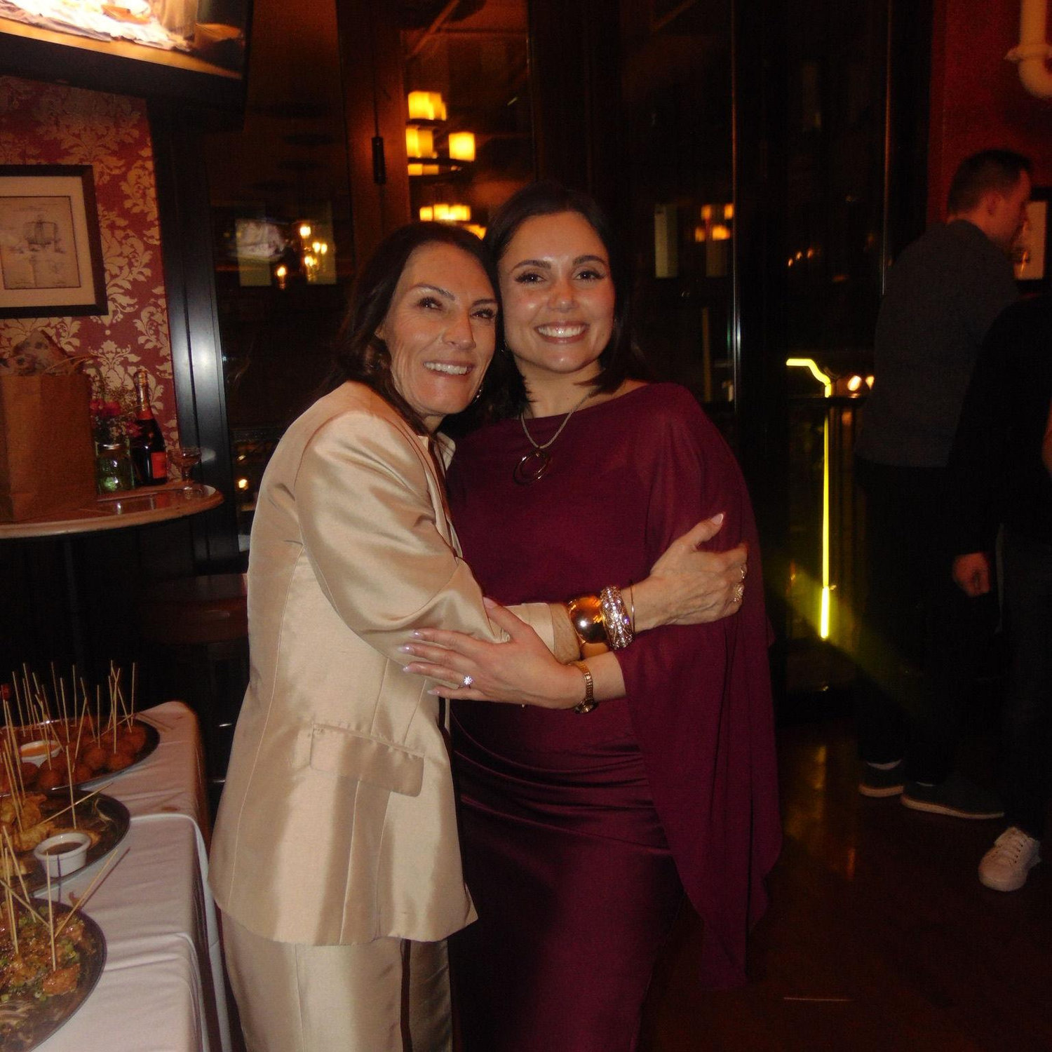 The night we got engaged!