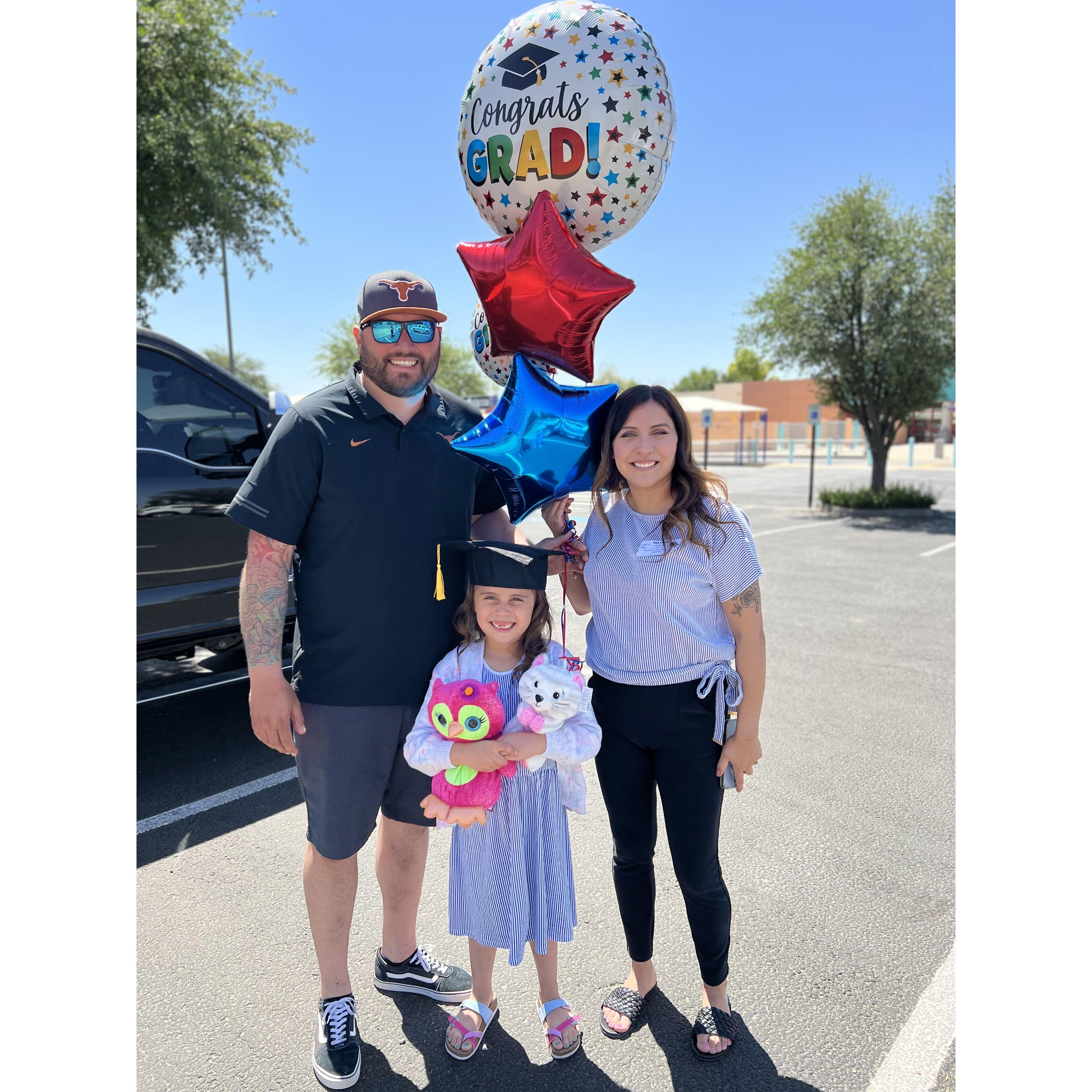 Mila's Kindergarten graduation 2022