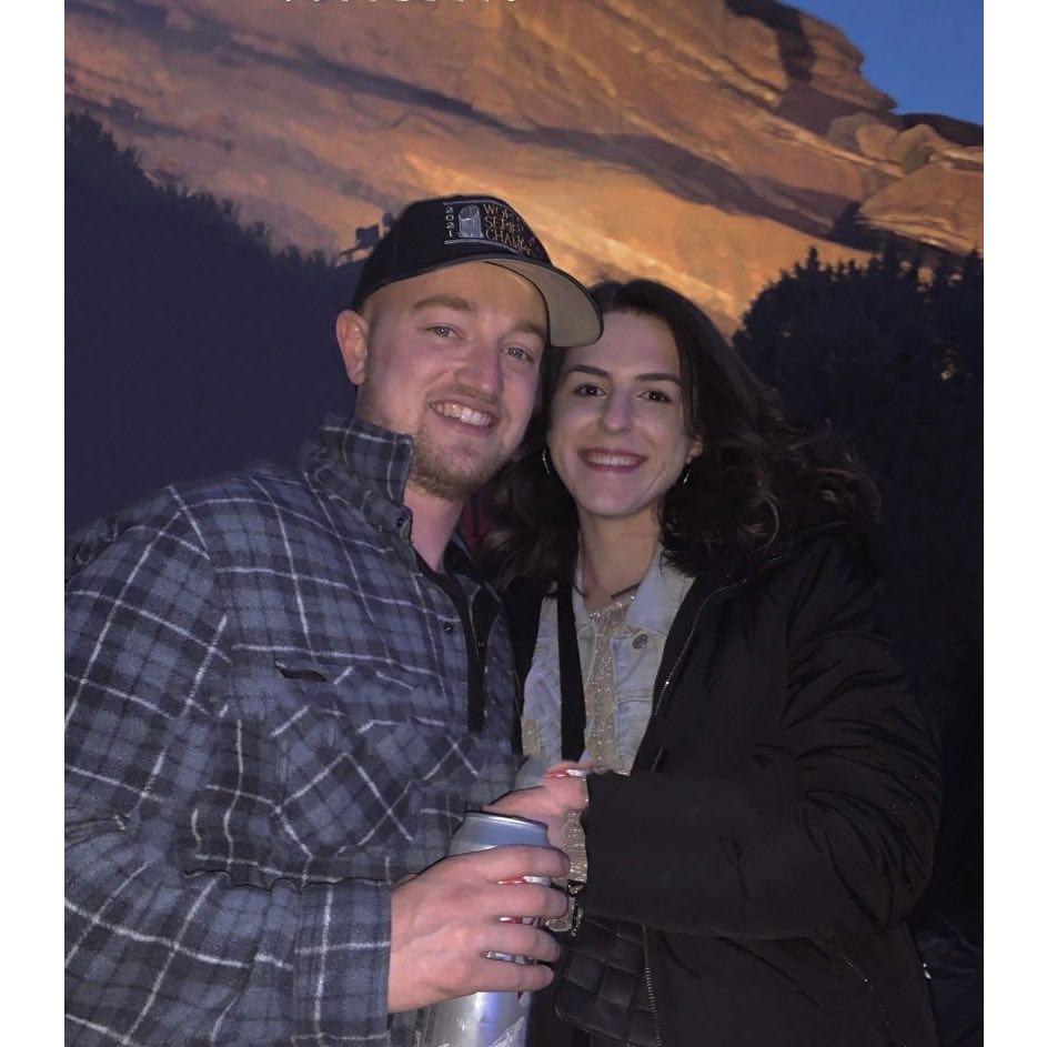 We love going to concerts together and went to our first show at Red Rocks during our trip to Denver!