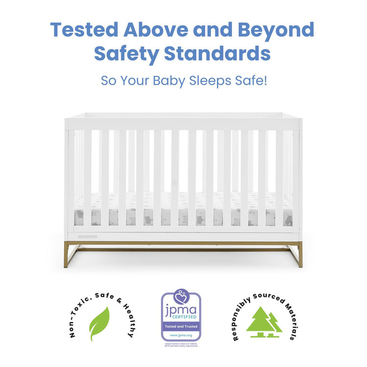 Delta Children, Jade 4-in-1 Convertible Crib | Zola Baby