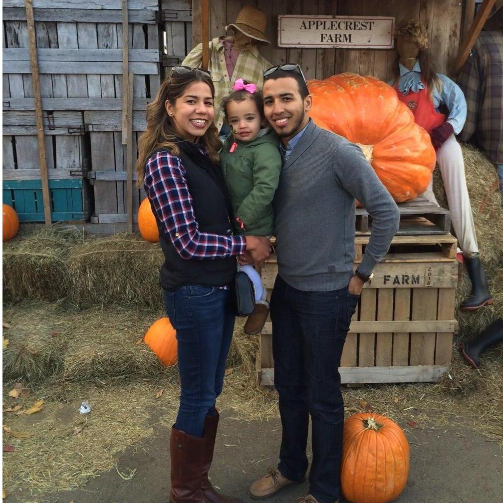 Fall 2015 with our baby