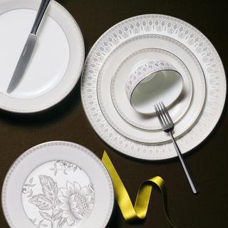 Silver Tonquin Salad Plate