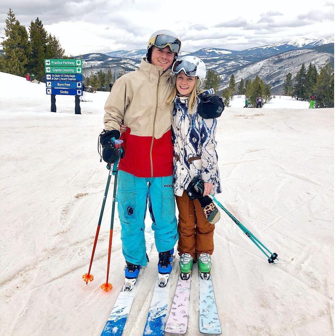 Our first ski trip together in 2017