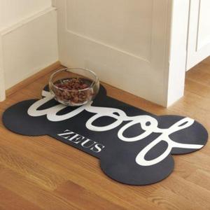 Personalized Pet Bowl Mat