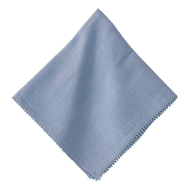 Juliska Berry Trim Napkins - Chambray