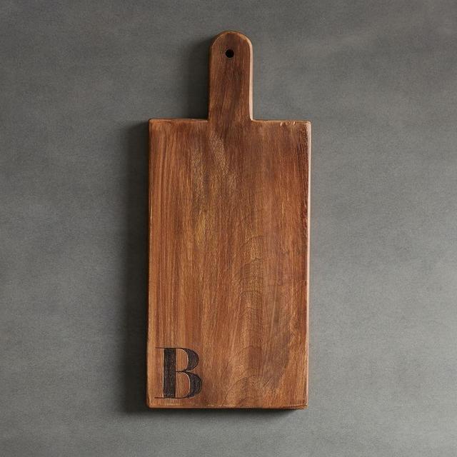 Alphabet Wood Cheese Boards - B