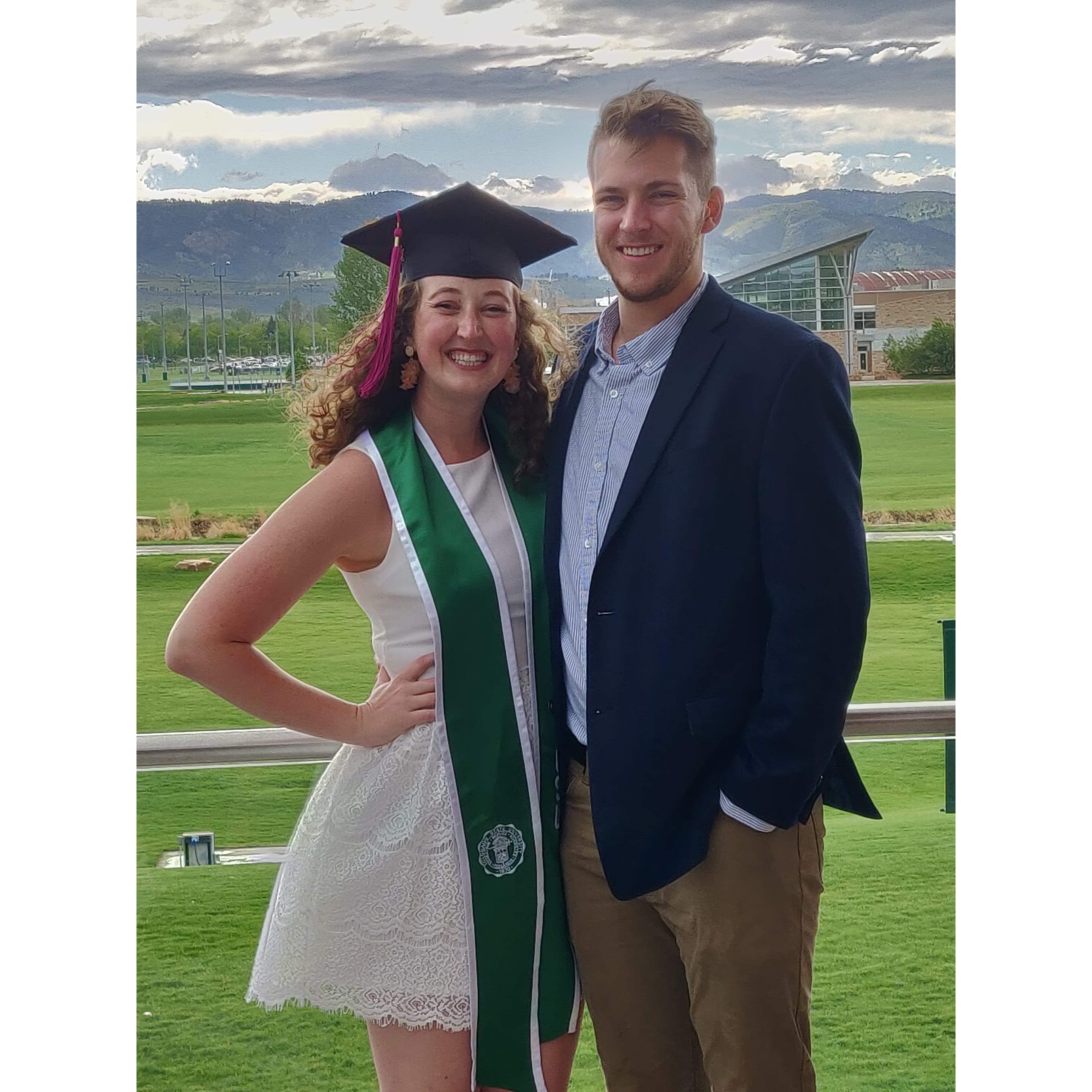 Jenna's CSU graduation 2019