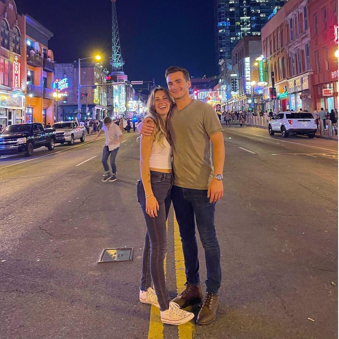 Our first vacation together. Nashville, Tennessee