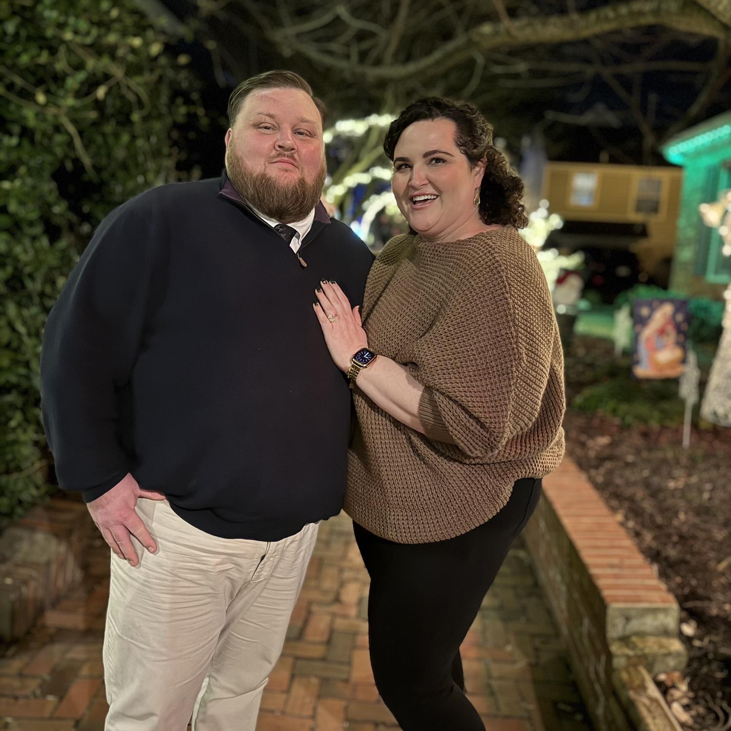 Engagement evening. 12/23/25.