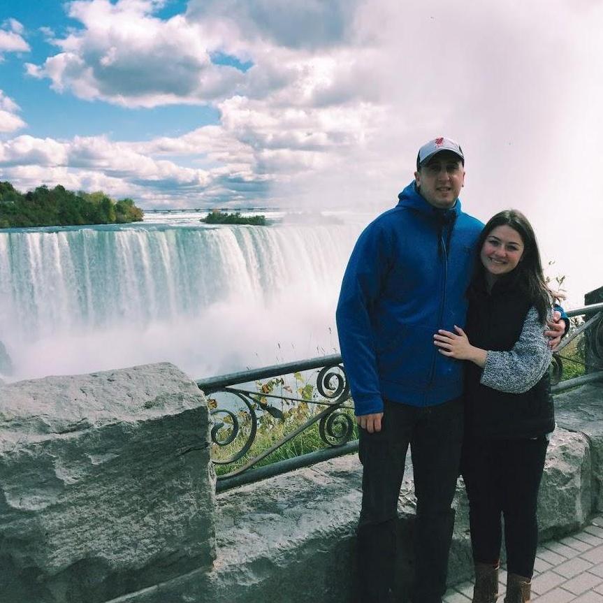 Our first trip together to Niagara Falls