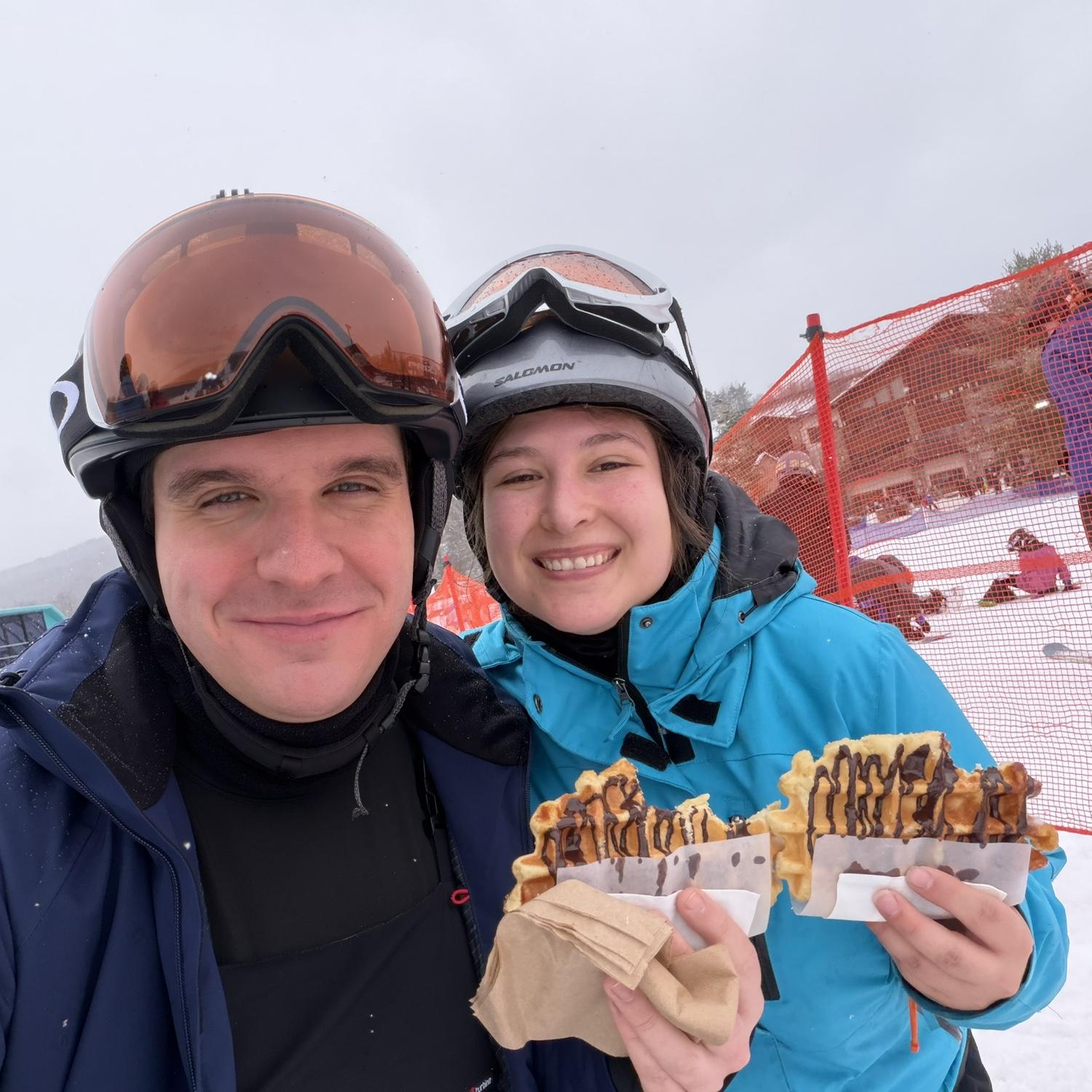 Third year skiing together!