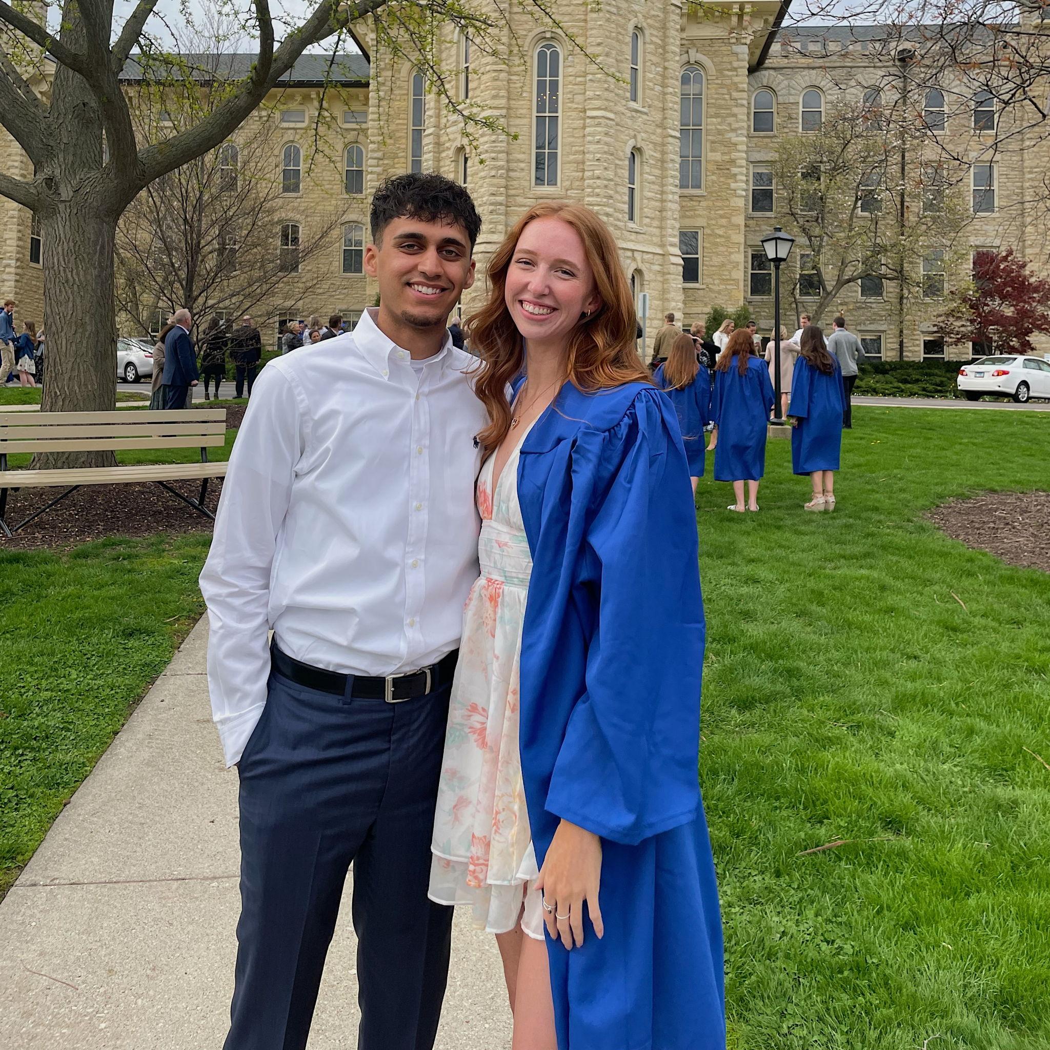 We started dating at Wheaton College in 2022!
