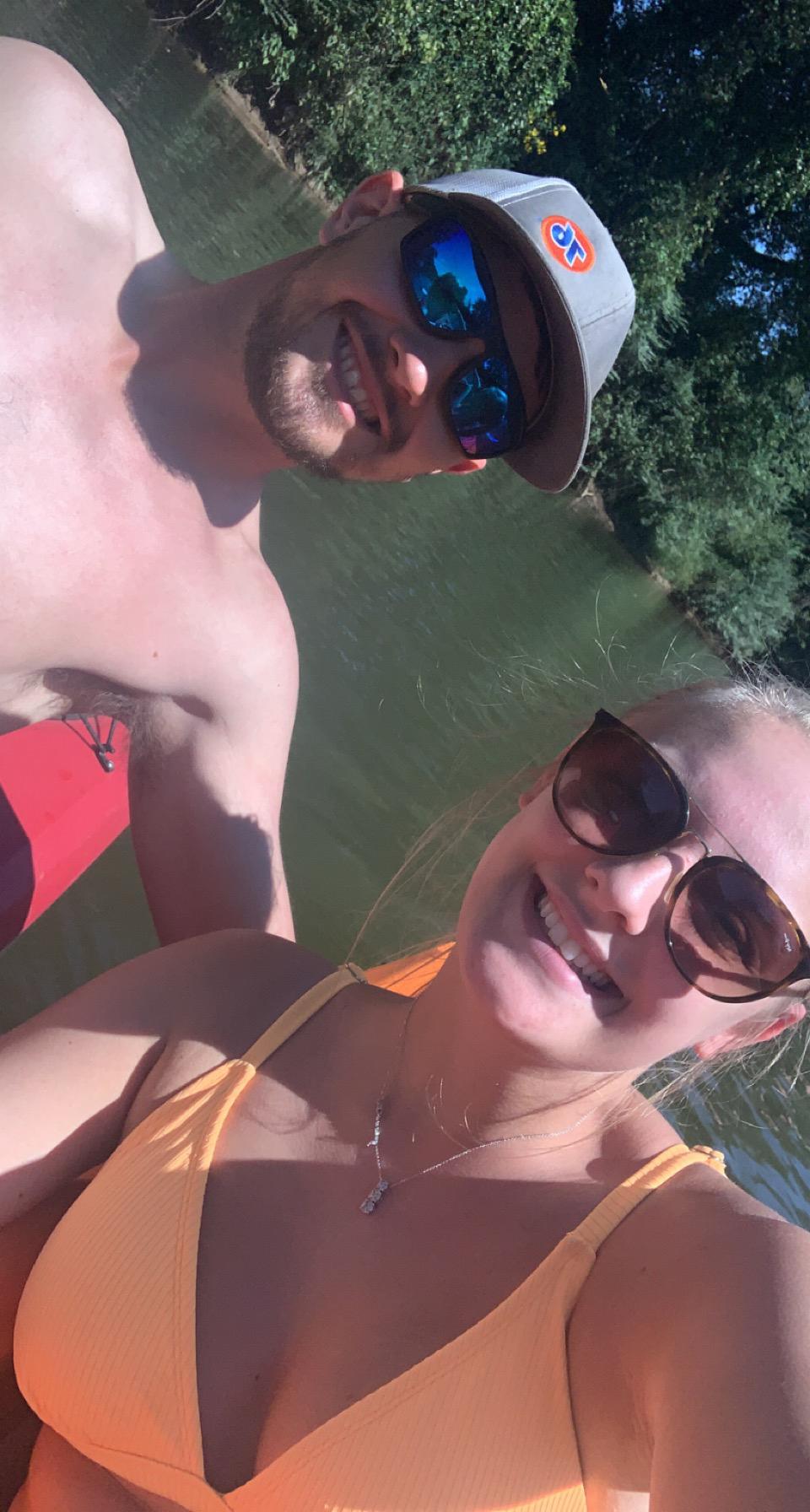 Floating down the Yadkin