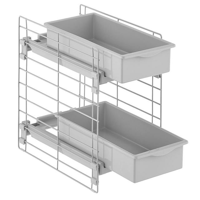 Sliding 2-Drawer Organizer