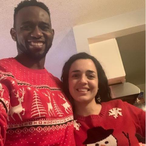 Feeling that Christmas cheer with Christmas sweaters!