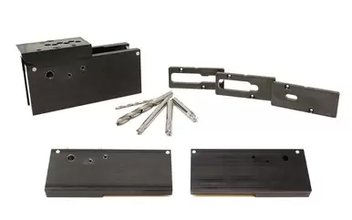 The Elite Builder Patriot 80% Lower Jig - AR9/AR10/AR15 (With Tooling)