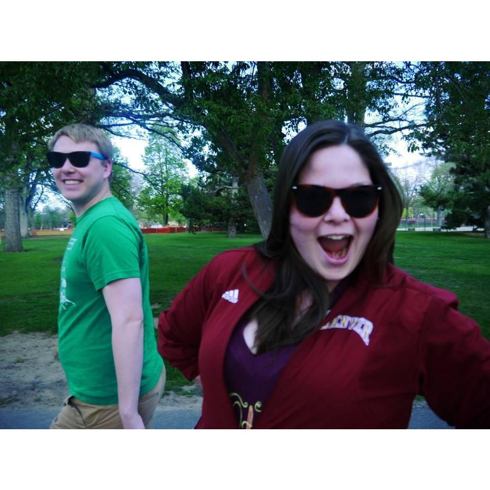 2013 – We met at Delta Zeta’s “My Tie” blind date formal, hit it off instantly, and spent that first year exploring Colorado, attending concerts, visiting breweries, and building our relationship.