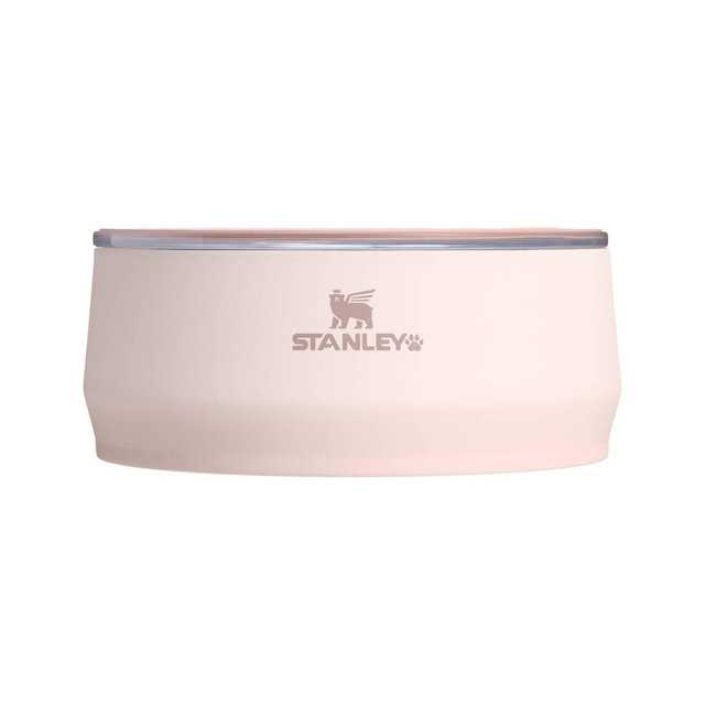 Stanley Stainless Steel All Day 3 Cup Pet Bowl - Rose Quartz