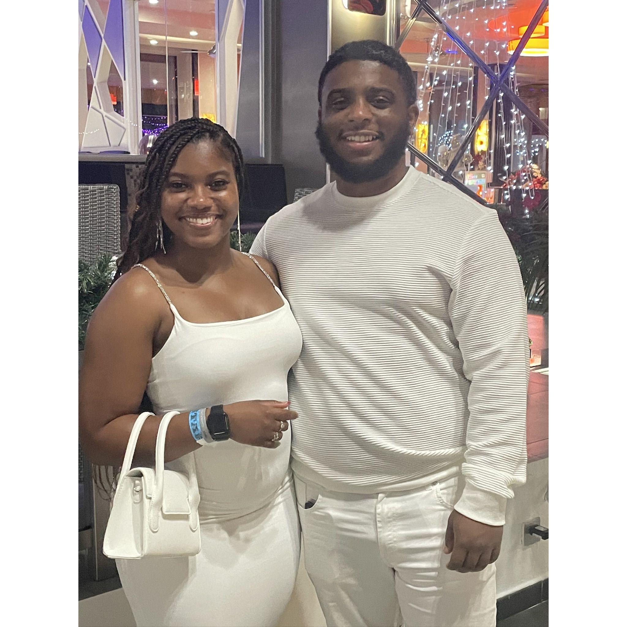 Destini and Robert's first out of country trip together to Jamaica!