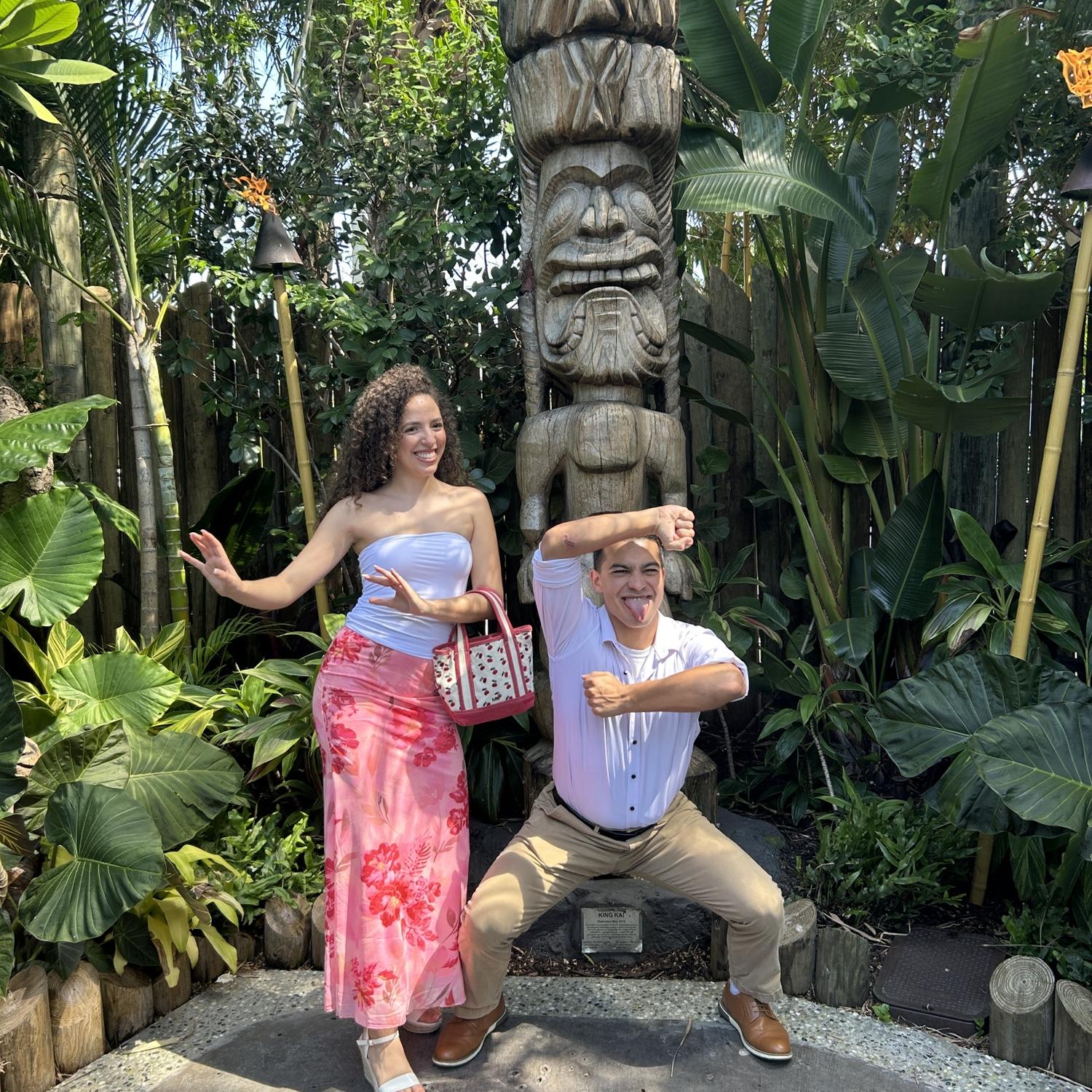 We were inspired by the Polynesian show at the Mai-Kai restaurant 8/3/25