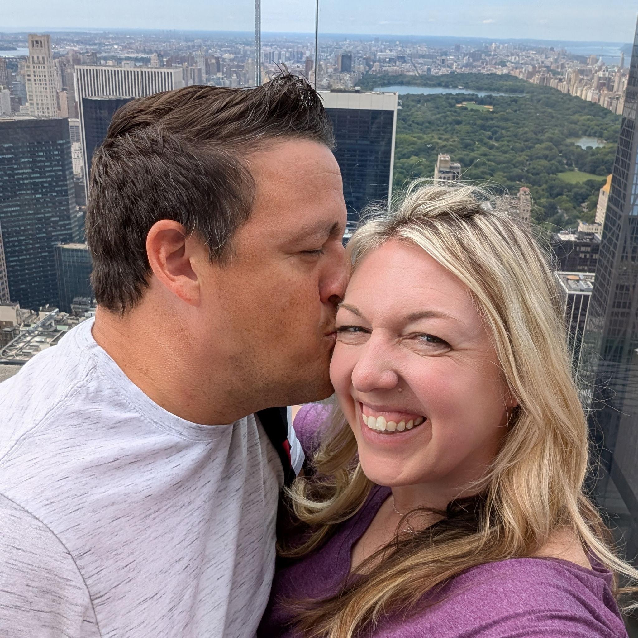 On top of New York City!