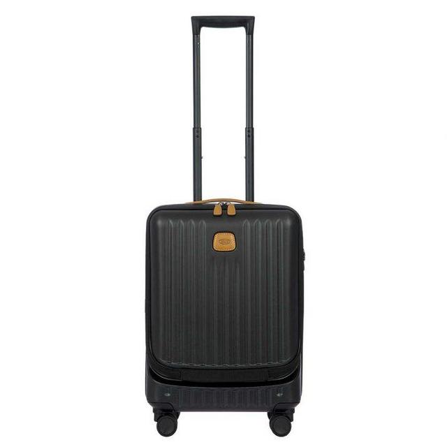 Capri 21" Carry-On Spinner with Pocket - Black