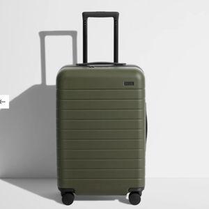 The Bigger Carry-On suitcase | in Olive Green