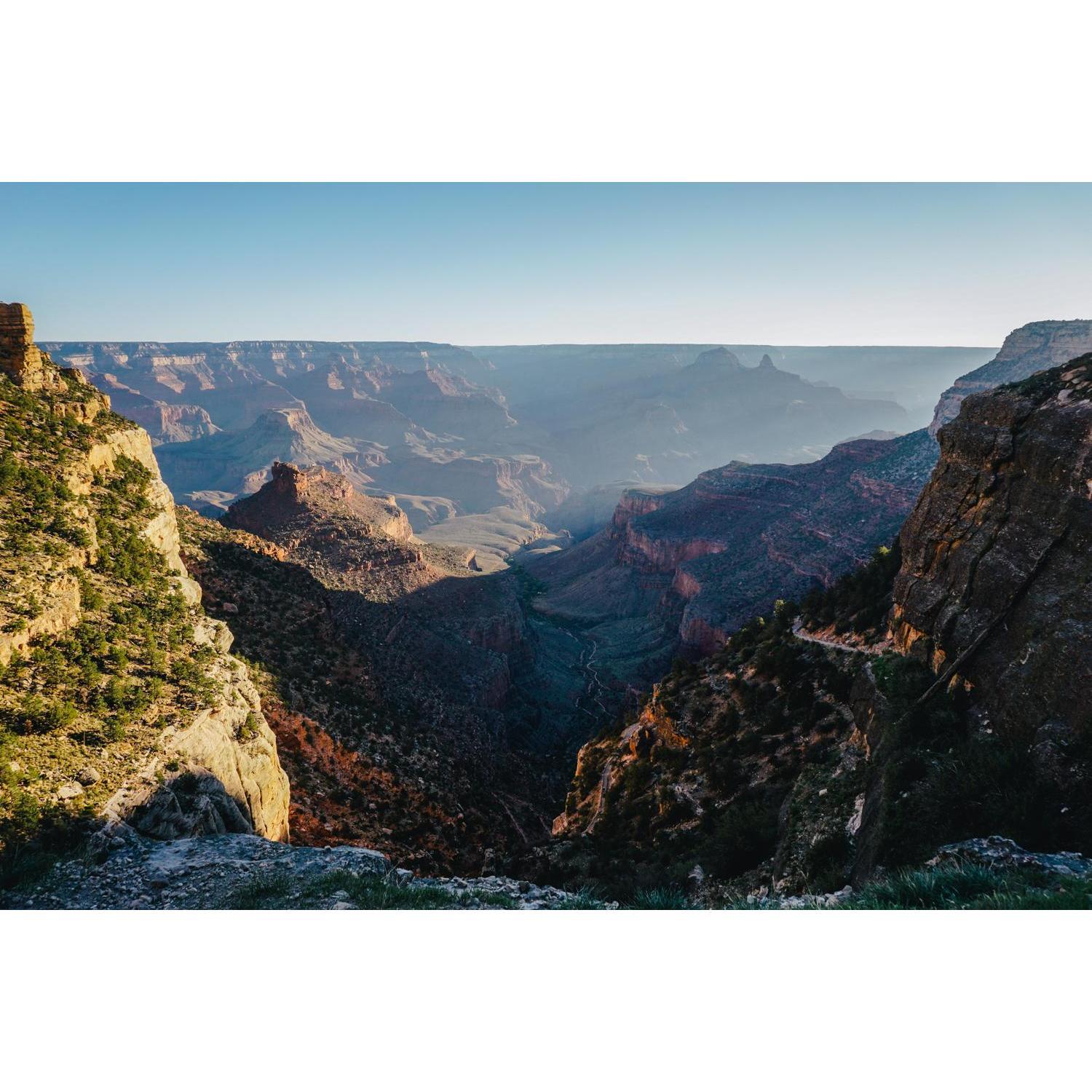 Woke up bright and early to venture down on the Bright Angel trail.