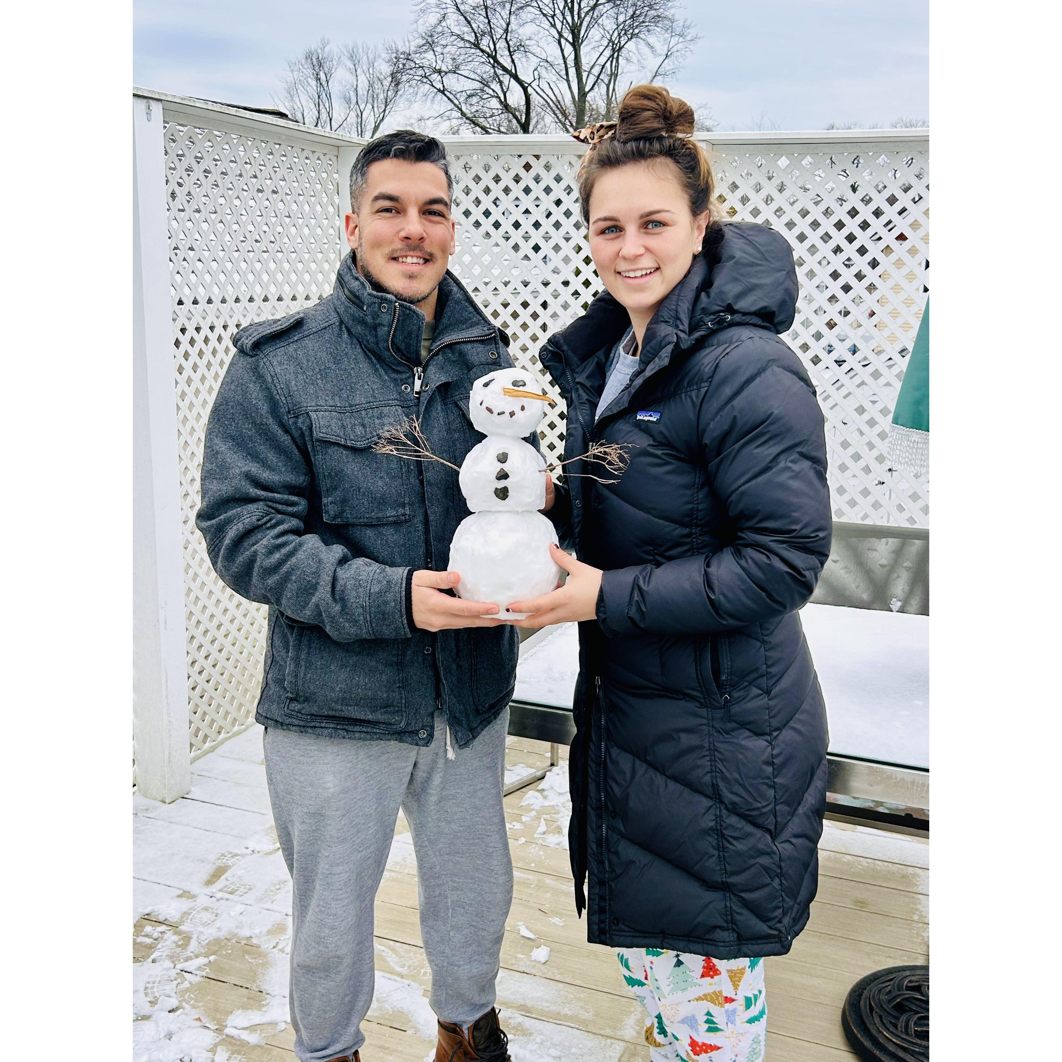 We have had many firsts together,  but we can't wait to continue making memories and experiencing new things for the first time as husband and wife :)