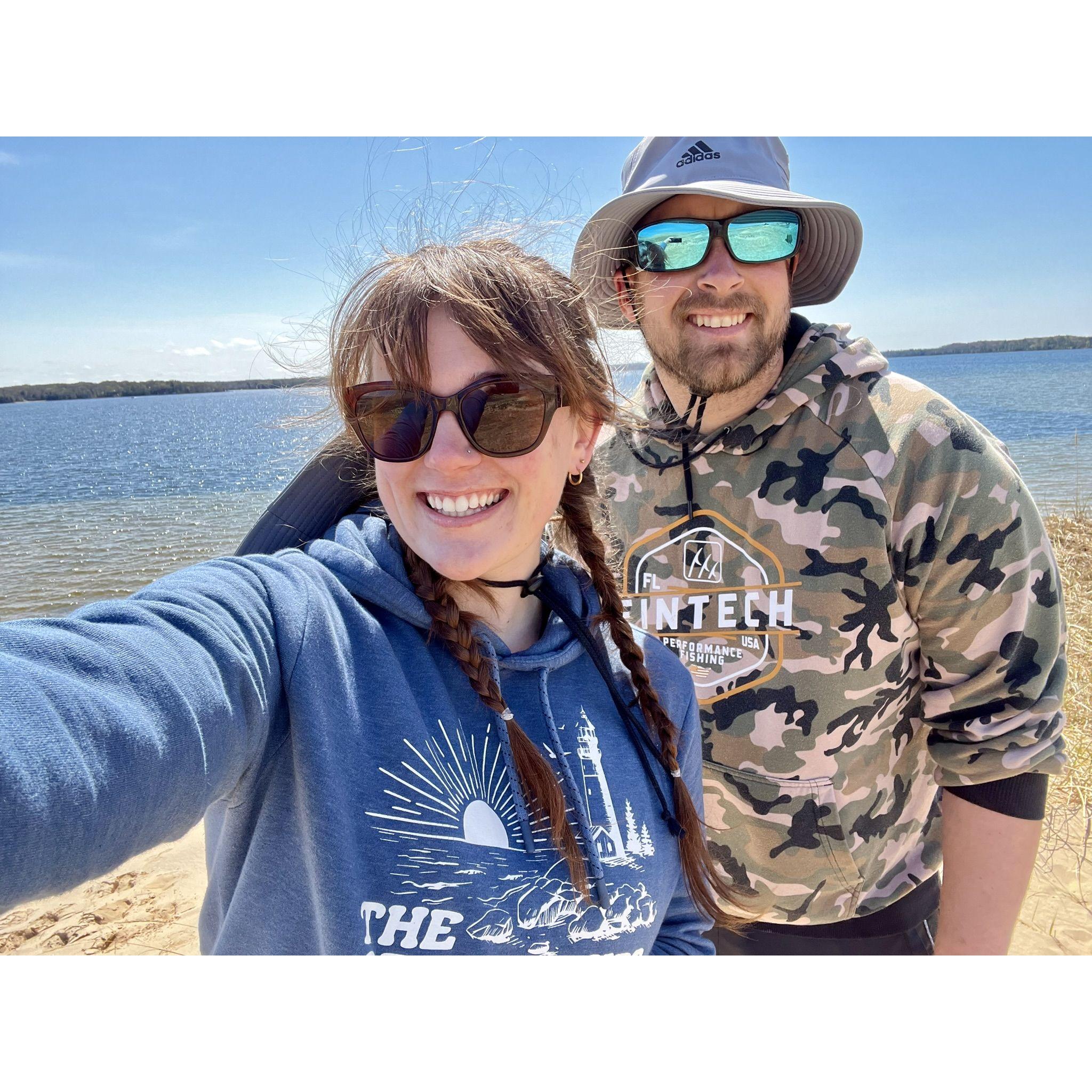 Our favorite Michigan State park so far! Ludington.