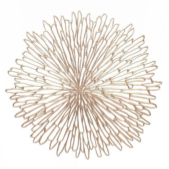4pk Pressed Bloom Placemats Champagne - Chilewich