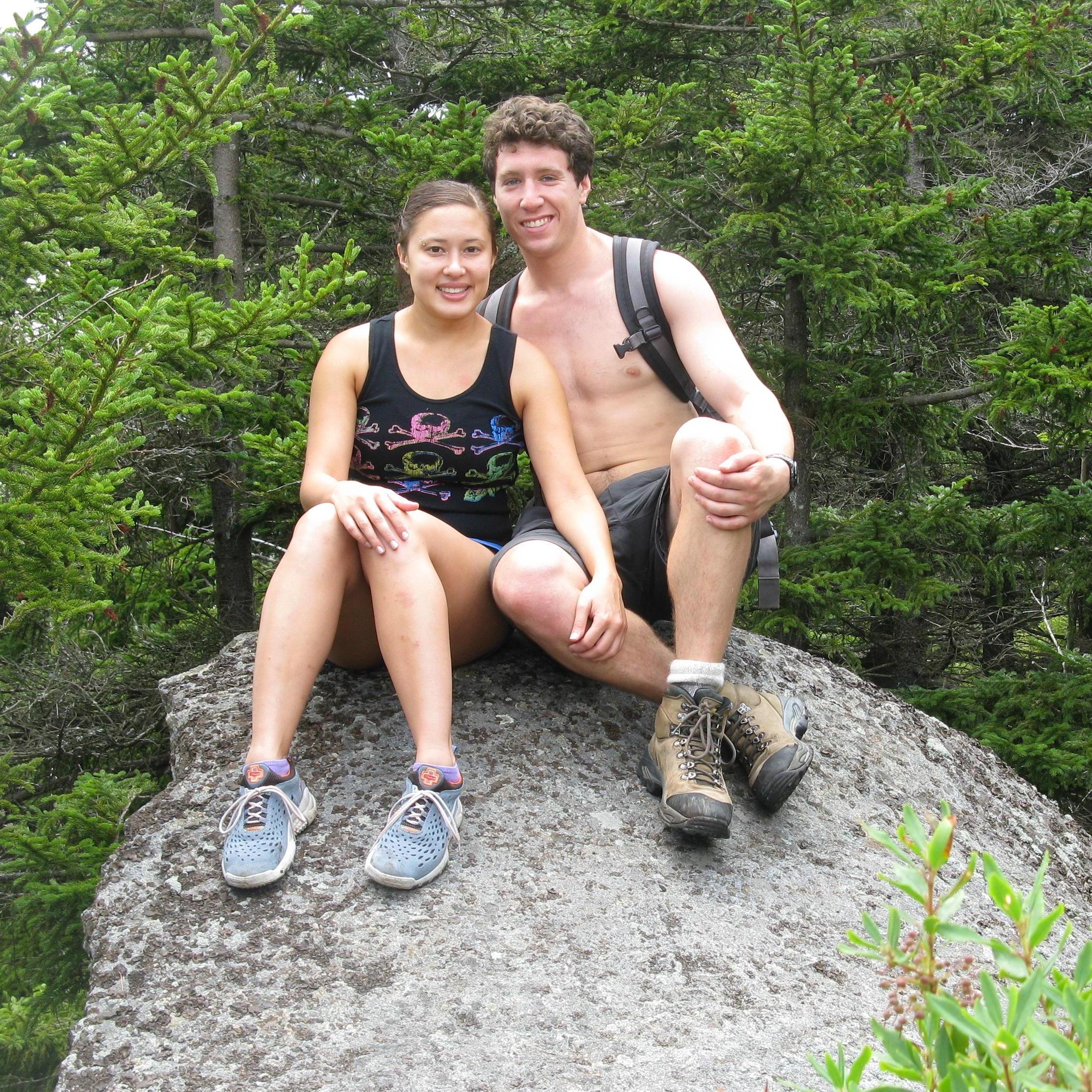 Hiking Mount Monadnock in NH - 2007
