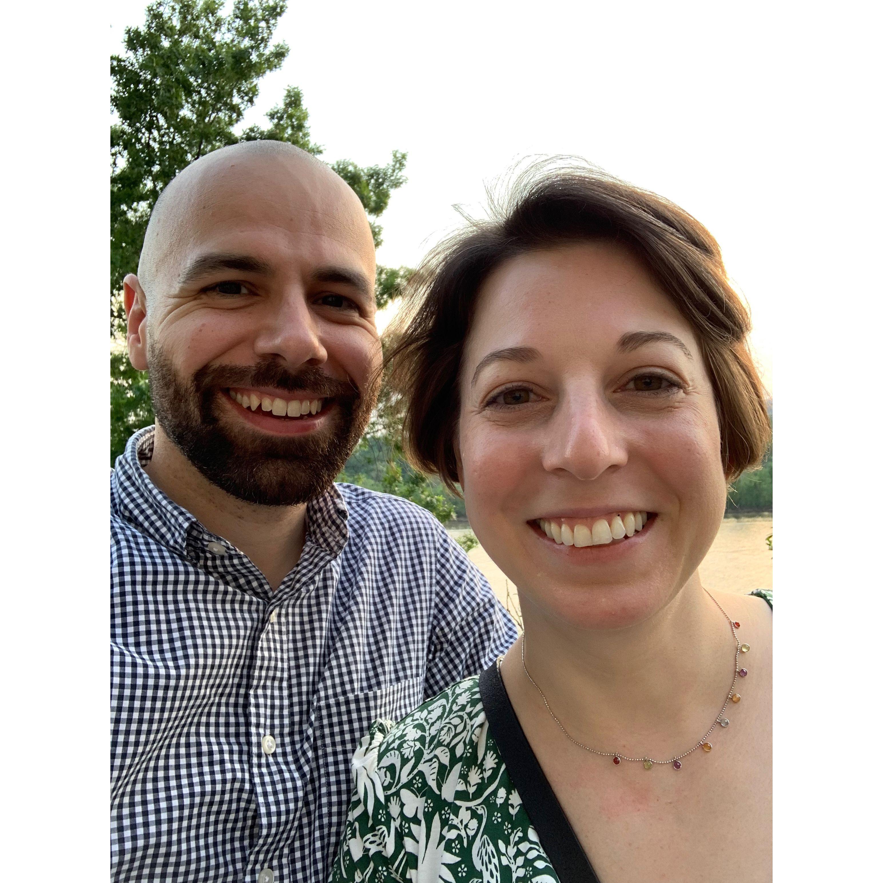 At the Kennedy Center before Marc Maron, Dan's first love.